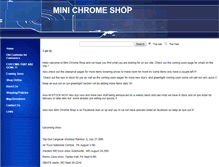 Tablet Screenshot of minichromeshop.com